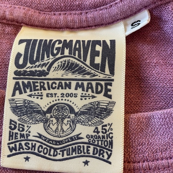 Jungmaven lightweight crew made in USA with natural fibers - Picture 5 of 5